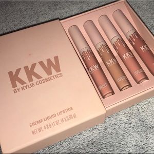 KKW Creme liquid lip kit